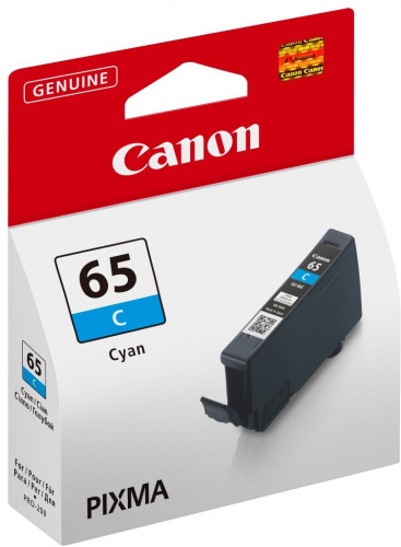 Картридж струйный Canon CLI-65 C 4216C001 голубой (12.6мл) для Canon PRO-200 фото 3