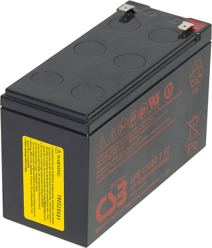 Батарея для ИБП CSB UPS12360 6 12В 7.5Ач фото 2