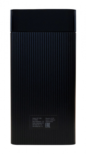 Мобильный аккумулятор Buro RLP-12000-B Li-Pol 12000mAh 2.1A+2.1A черный 2xUSB материал пластик фото 2