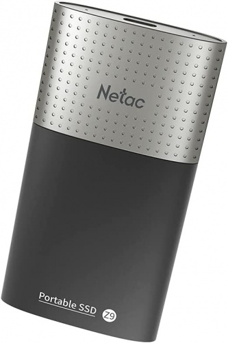 Накопитель SSD Netac USB-C 128GB NT01Z9-128G-32BK Z9 1.8" черный фото 2