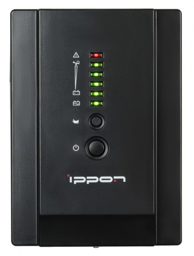 Источник бесперебойного питания Ippon Smart Power Pro 1400 840Вт 1400ВА черный фото 11