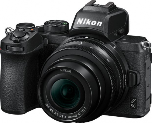 Фотоаппарат Nikon Z50 черный 20.9Mpix 3.2" 4K WiFi Nikkor Z DX 16-50 f/3.5-6.3 VR EN-EL25 фото 2