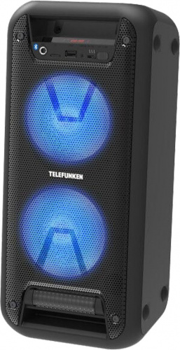 Минисистема Telefunken TF-PS2206 черный 120Вт FM USB BT SD фото 2