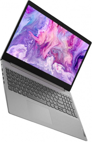 Ноутбук Lenovo IdeaPad 3 15IIL05 Core i3 1005G1/4Gb/SSD512Gb/Intel UHD Graphics/15.6"/IPS/FHD (1920x1080)/Windows 10/grey/WiFi/BT/Cam фото 6