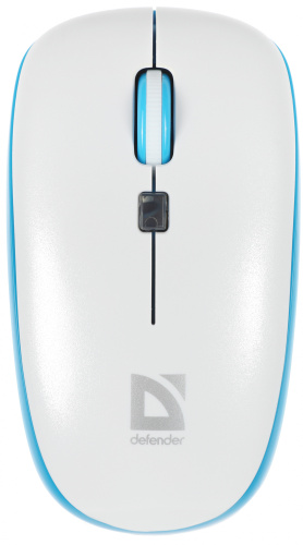 Клавиатура + мышь Defender Skyline 895 Nano клав:белый мышь:белый USB беспроводная фото 5