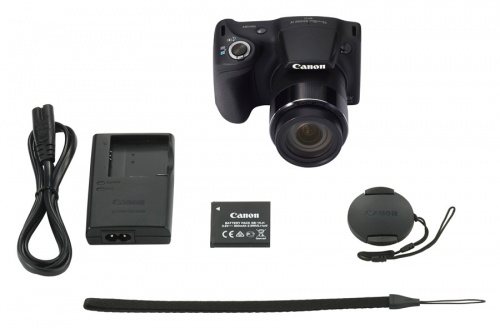 Фотоаппарат Canon PowerShot SX430 IS черный 20.5Mpix Zoom45x 3" 720p SDXC/SD/SDHC CCD 1x2.3 IS opt 0.5fr/s 25fr/s/WiFi/NB-11LH фото 2