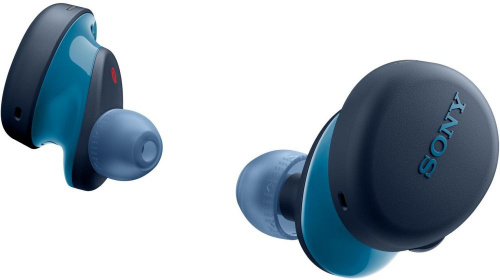 Гарнитура вкладыши Sony WF-XB700 синий беспроводные bluetooth в ушной раковине (WFXB700L.E) фото 5