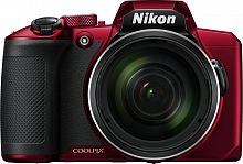 Фотоаппарат Nikon CoolPix B600 красный 16Mpix Zoom60x 3" 1080p SDXC CMOS 1x2.3 IS opt 1minF VF HDMI/WiFi/EN-EL12