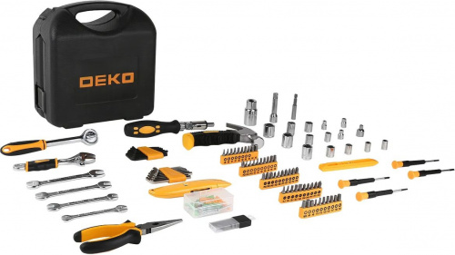 Набор инструментов Deko DKMT165 165 предметов (жесткий кейс) фото 11