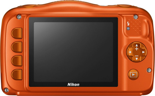 Фотоаппарат Nikon CoolPix W150 оранжевый 13.2Mpix Zoom3x 2.7" 1080p 21Mb SDXC CMOS 1x3.1 5minF HDMI/KPr/DPr/WPr/FPr/WiFi/EN-EL19 фото 4