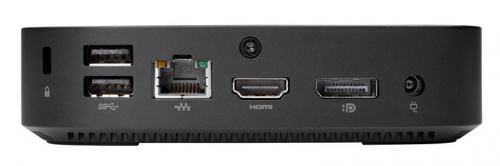 Тонкий Клиент HP t430 pro CelN4000 (1.1)/2Gb/SSD16Gb/UHDG 600/HP Smart Zero Core/GbitEth/WiFi/BT/45W/клавиатура/мышь/черный фото 5