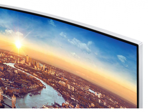 Монитор Samsung 34" C34J791WTI серебристый VA LED 4ms 21:9 HDMI M/M полуматовая HAS 3000:1 300cd 178гр/178гр 3440x1440 DisplayPort USB 7.7кг фото 9