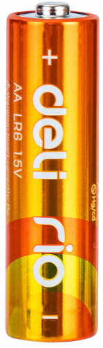 Батарея Deli Rio AA (4шт) спайка фото 10