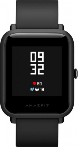 Смарт-часы Amazfit Bip 1.28" черный фото 2
