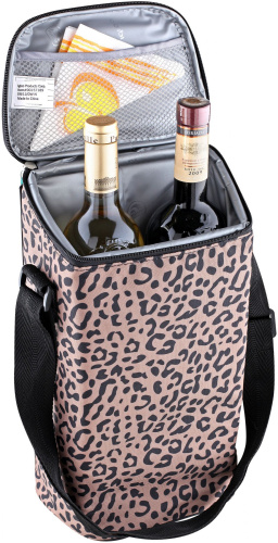 Сумка-термос Igloo 2 Bottle Wine Tote 16 2л. леопард/коричневый (00157759) фото 3
