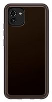 Чехол (клип-кейс) Samsung для Samsung Galaxy A03 Soft Clear Cover черный (EF-QA035TBEGRU)