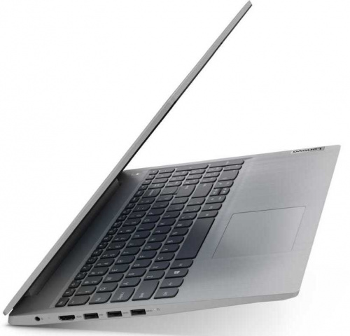 Ноутбук Lenovo IdeaPad 3 15IIL05 Core i3 1005G1/4Gb/SSD512Gb/Intel UHD Graphics/15.6"/IPS/FHD (1920x1080)/Windows 10/grey/WiFi/BT/Cam фото 2