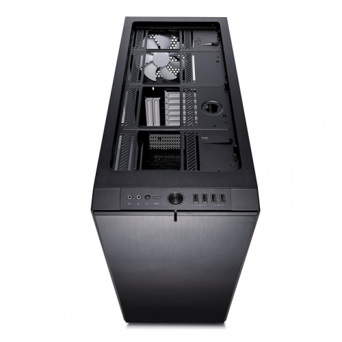 Корпус Fractal Design Define S 2 черный без БП ATX 9x120mm 9x140mm 1x180mm 2xUSB2.0 2xUSB3.0 1xUSB3.1 audio bott PSU фото 4