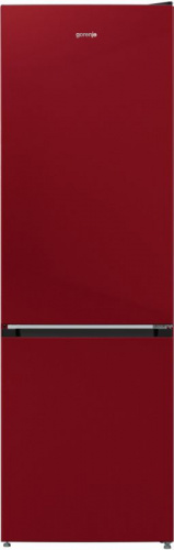 Холодильник Gorenje NRK6192CR4 бордовый (двухкамерный)