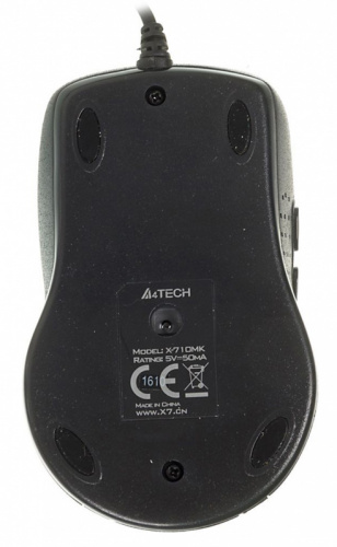 Мышь A4Tech X-710MK черный оптическая (2000dpi) USB (7but) фото 7