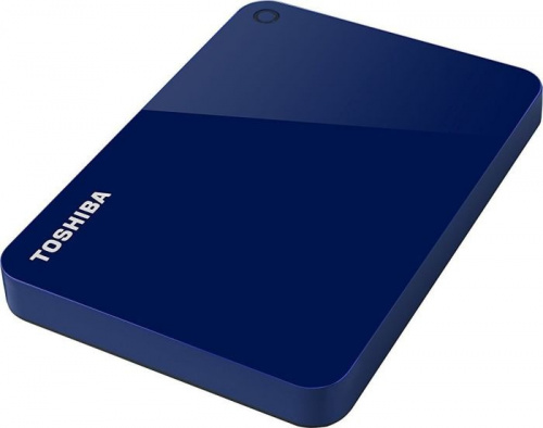 Жесткий диск Toshiba USB 3.0 2Tb HDTC920EL3AA Canvio Advance 2.5" синий фото 2