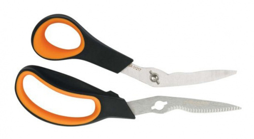 Ножницы для травы Fiskars SP240 черный/оранжевый (1063327) фото 3