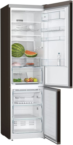 Холодильник Bosch KGN39XD20R темно-коричневый (двухкамерный) фото 3