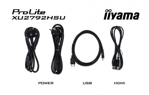 Монитор Iiyama 27" ProLite XU2792HSU-B1 черный IPS LED 4ms 16:9 HDMI M/M матовая 1000:1 250cd 178гр/178гр 1920x1080 VGA DP FHD USB 5.1кг фото 3