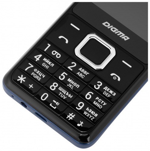 Мобильный телефон Digma LINX B280 32Mb черный моноблок 2Sim 2.8" 240x320 0.08Mpix GSM900/1800 FM microSD max16Gb фото 5