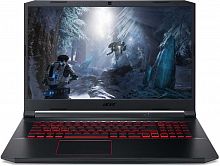 Ноутбук Acer Nitro 5 AN517-52-70QL Core i7 10750H/16Gb/SSD512Gb/NVIDIA GeForce GTX 1650 Ti 4Gb/17.3"/IPS/FHD (1920x1080)/Eshell/black/WiFi/BT/Cam/3560mAh