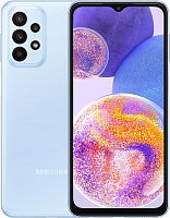 Смартфон Samsung SM-A235F Galaxy A23 128Gb 6Gb голубой моноблок 3G 4G 2Sim 6.6" 1080x2408 Android 12 50Mpix 802.11 b/g/n/ac NFC GPS GSM900/1800 GSM1900 microSD max1024Gb