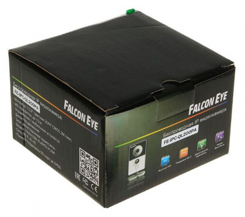 Видеокамера IP Falcon Eye FE-IPC-QL200PA 3.6-3.6мм цветная корп.:белый/черный фото 5