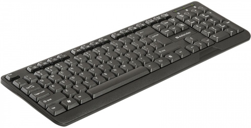 Клавиатура Defender OfficeMate HM-710 черный USB фото 2