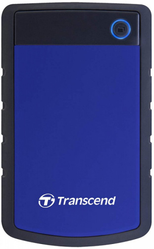 Жесткий диск Transcend USB 3.0 4TB TS4TSJ25H3B StoreJet 25H3 (5400rpm) 2.5" синий