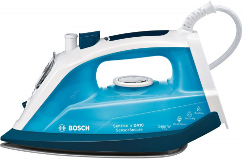 Утюг Bosch TDA1024210 2400Вт белый/голубой фото 2