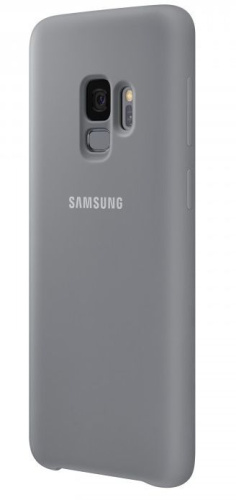 Чехол (клип-кейс) Samsung для Samsung Galaxy S9 Silicone Cover серый (EF-PG960TJEGRU) фото 5