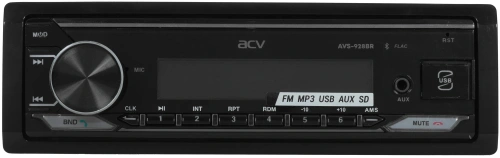 Автомагнитола ACV AVS-928BR 1DIN 4x50Вт фото 2