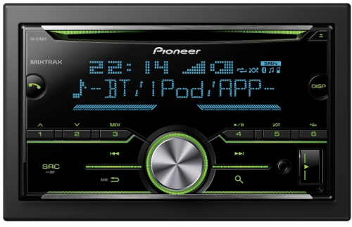 Автомагнитола Pioneer MVH-S610BT 2DIN 4x50Вт