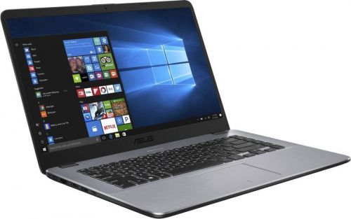 Ноутбук Asus X505BA-EJ163T A6 9220/4Gb/1Tb/AMD Radeon R4/15.6"/FHD (1920x1080)/Windows 10/dk.grey/WiFi/BT/Cam фото 2
