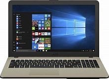 Ноутбук Asus VivoBook A540UB-DM1668T Core i3 7020U/6Gb/SSD256Gb/nVidia GeForce Mx110 2Gb/15.6"/FHD (1920x1080)/Windows 10/black/WiFi/BT/Cam