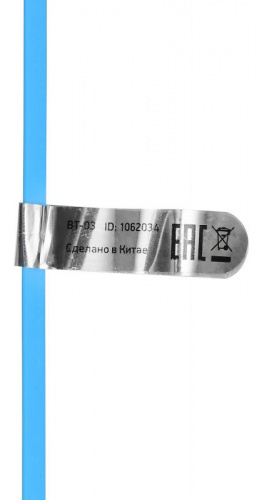 Гарнитура вкладыши Digma BT-03 черный/синий беспроводные bluetooth шейный обод (E712BT) фото 11