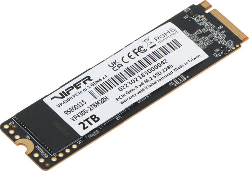 Накопитель SSD Patriot PCIe 4.0 x4 2TB VP4300-2TBM28H Viper VP4300 M.2 2280 фото 13