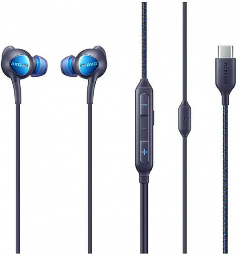 Гарнитура вкладыши Samsung EO-IC500 1.2м черный/синий проводные в ушной раковине (EO-IC500BBEGRU) фото 6
