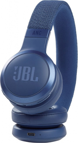 Гарнитура накладные JBL Live 460NC синий беспроводные bluetooth оголовье (JBLLIVE460NCBLU) фото 7