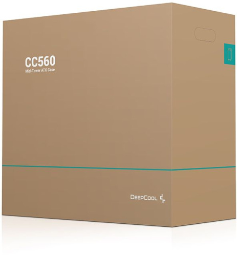 Корпус Deepcool CC560 черный без БП ATX 4x120mm 1xUSB2.0 1xUSB3.0 audio bott PSU фото 5