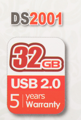 Флеш Диск Dato 32GB DS2001 DS2001-32G USB2.0 черный фото 3