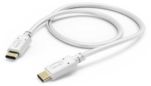 Кабель Hama 00183328 USB Type-C (m)-USB Type-C (m) 1.5м белый