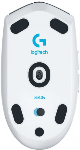 Мышь Logitech G305 белый/черный оптическая (12000dpi) беспроводная USB (5but) фото 10