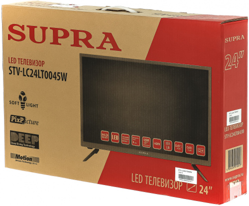 Телевизор LED Supra 23.6" STV-LC24LT0045W черный HD 50Hz DVB-T DVB-T2 DVB-C USB (RUS) фото 3