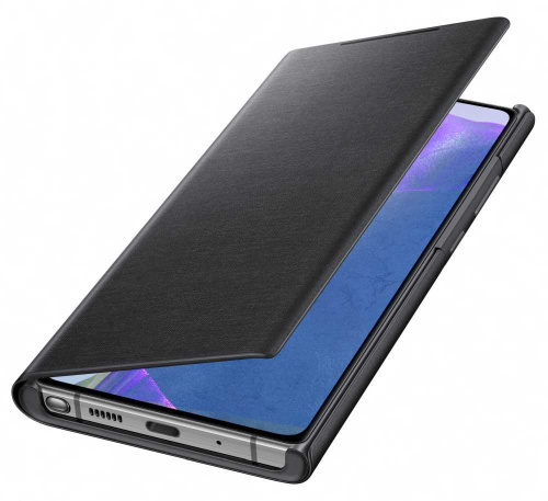 Чехол (флип-кейс) Samsung для Samsung Galaxy Note 20 Smart LED View Cover черный (EF-NN980PBEGRU) фото 4